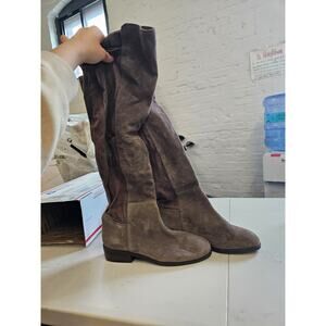 Lucky Brand Women's Over-The-Knee Calypso Tall Boots Brown/Rust Size 7M